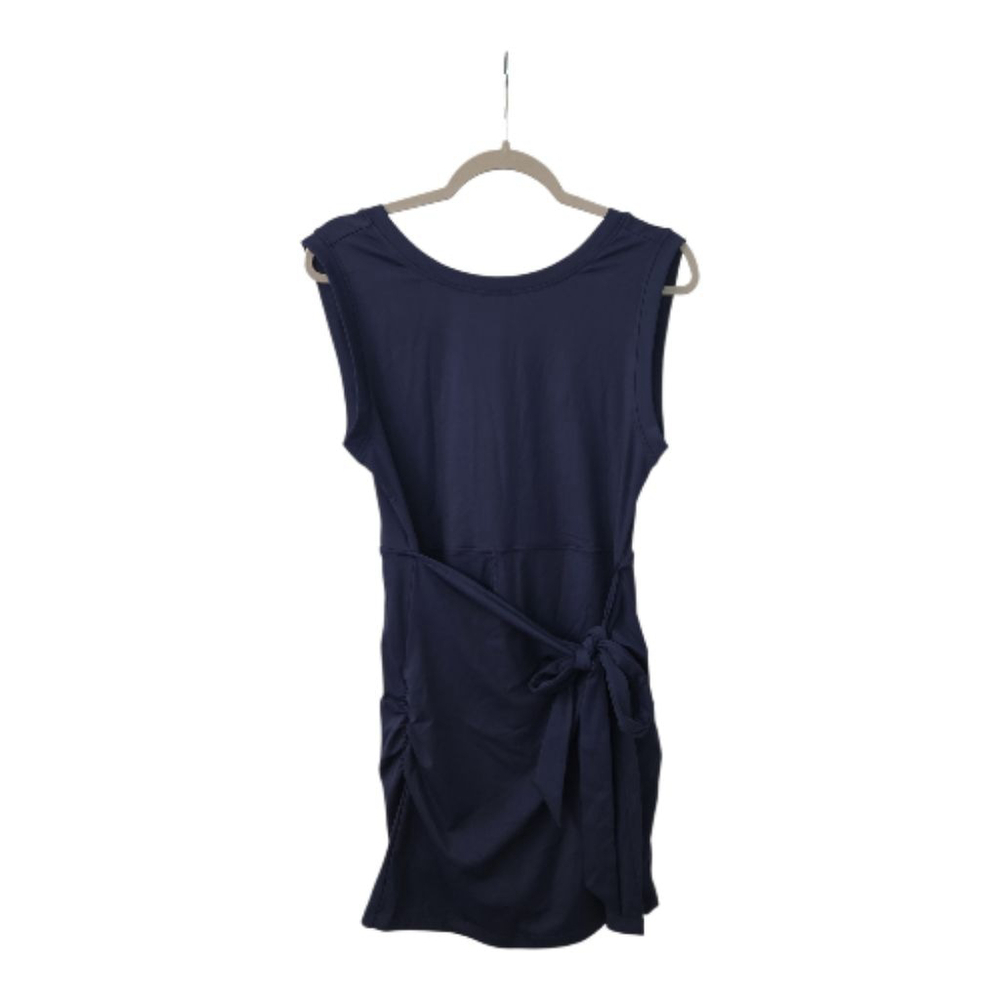 Uniankiya Women's Tennis Dress Large Sleeveless Built-In Shorts